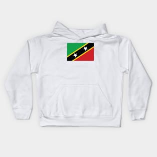 St Kitts and Nevis National Flag Kids Hoodie